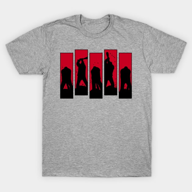 Negan 100 Staggered T-Shirt by ArtbyCorey